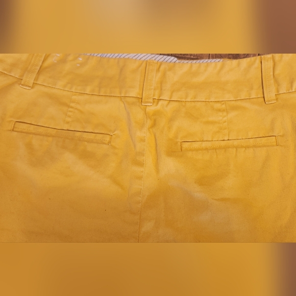 Loft The Riviera Shorts Mustard Yellow Size 8 - Picture 8 of 8
